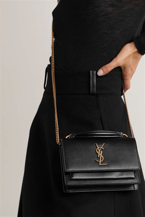 ysl sunset bag size|ysl crossbody bag.